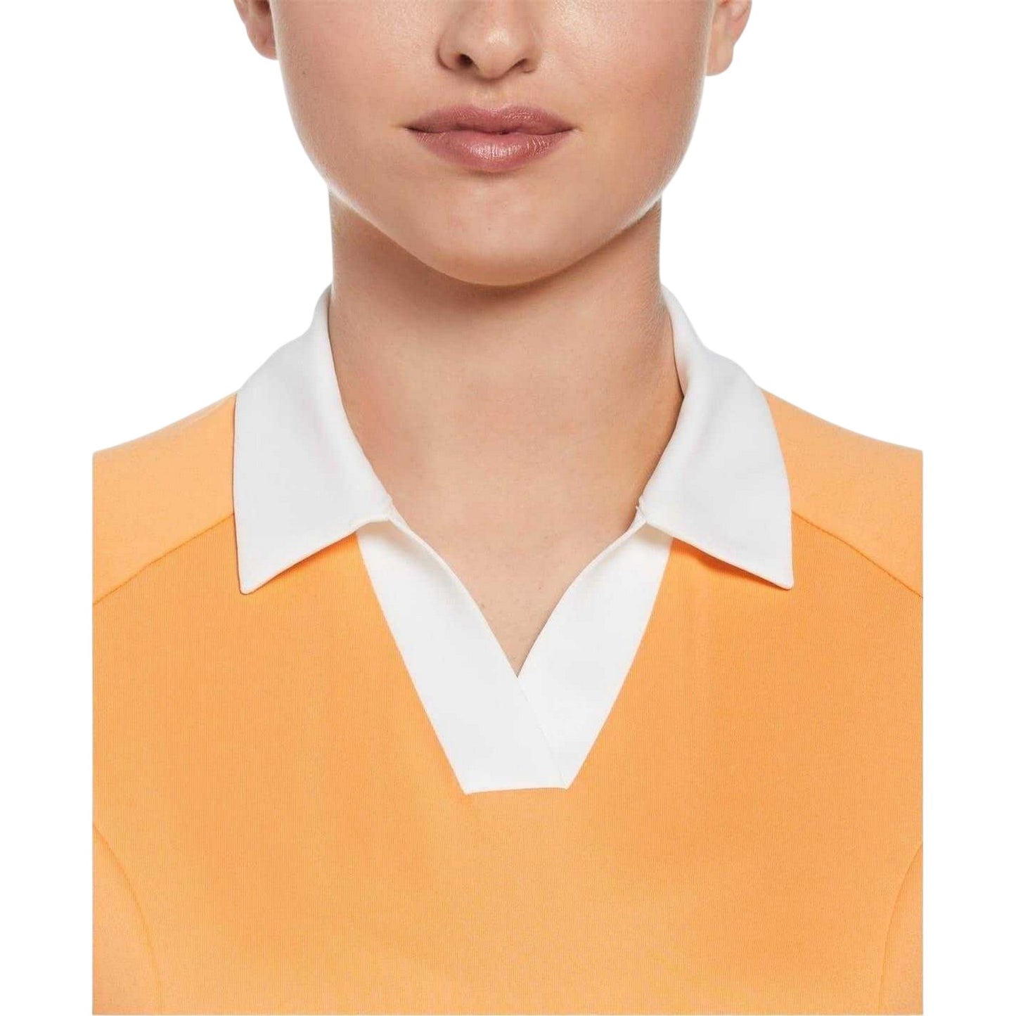 Papaya - Side - Callaway Womens-Ladies Vplack Regular Polo Shirt