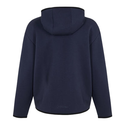 Dark Blue - Back - Boss Mens Logo Snug Fit Hoodie