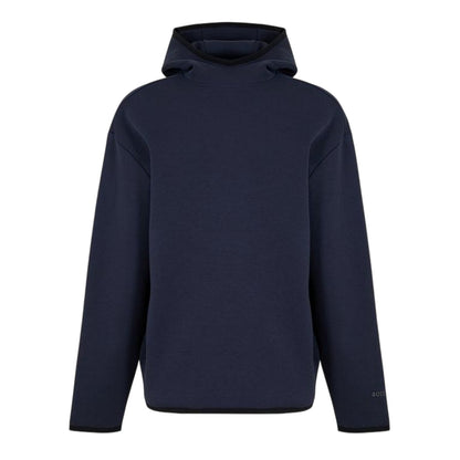 Dark Blue - Front - Boss Mens Logo Snug Fit Hoodie