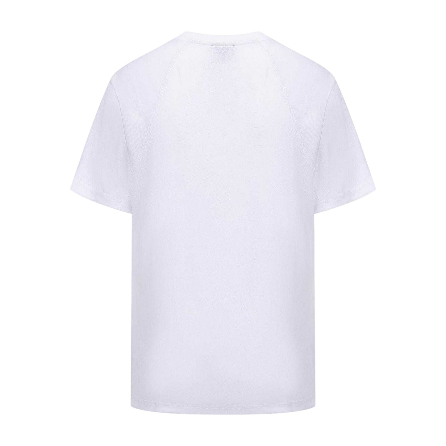 White - Back - Lonsdale Mens Plain T-Shirt