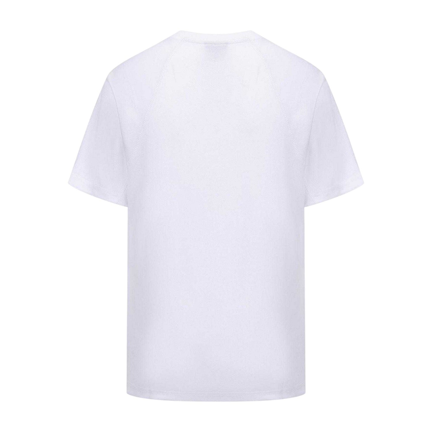 White - Back - Lonsdale Mens Plain T-Shirt