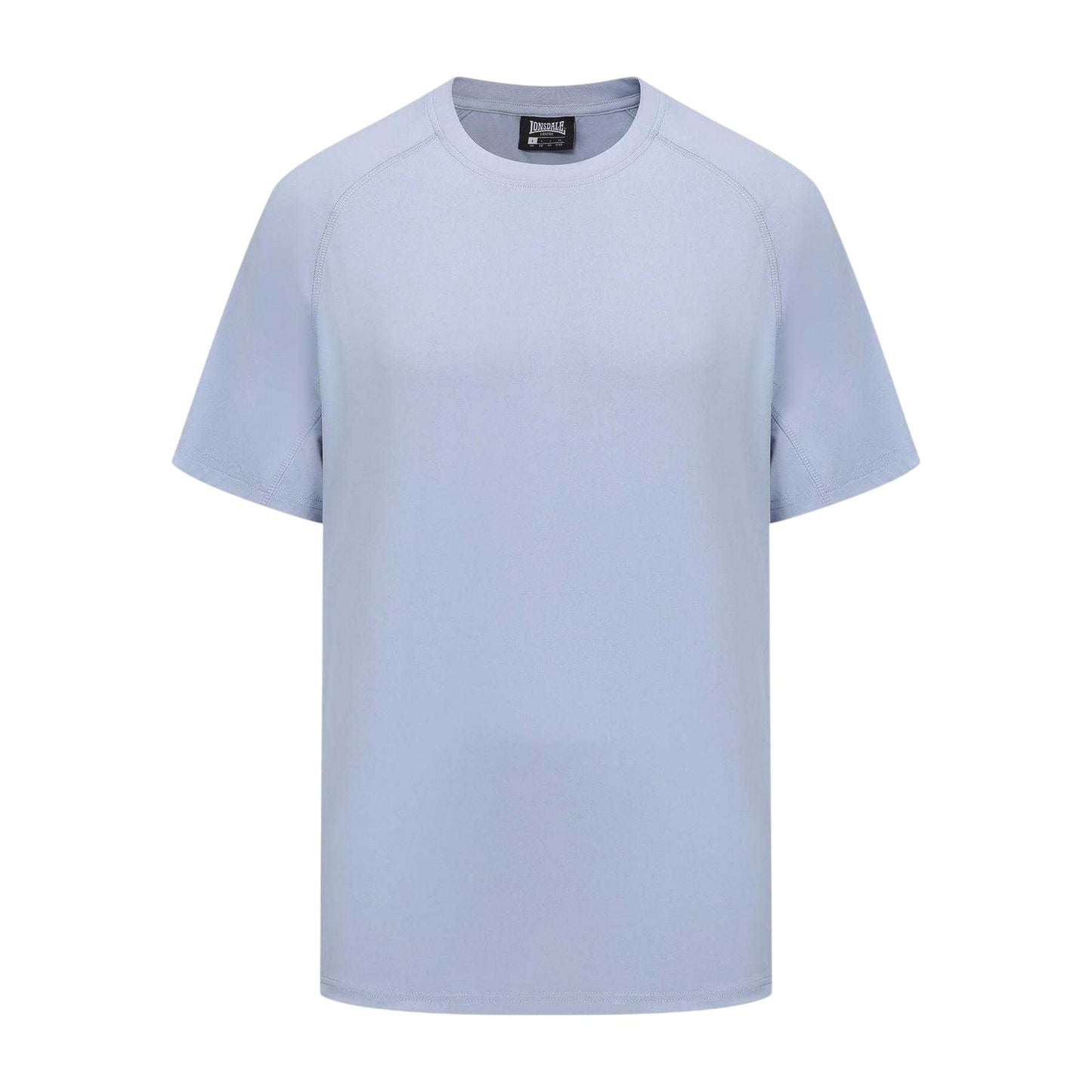 Light Blue - Front - Lonsdale Mens Plain T-Shirt