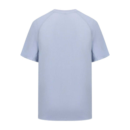 Light Blue - Back - Lonsdale Mens Plain T-Shirt