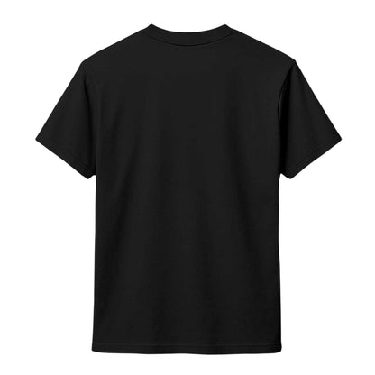 Black - Back - Mossimo Unisex Adult Core Logo T-Shirt