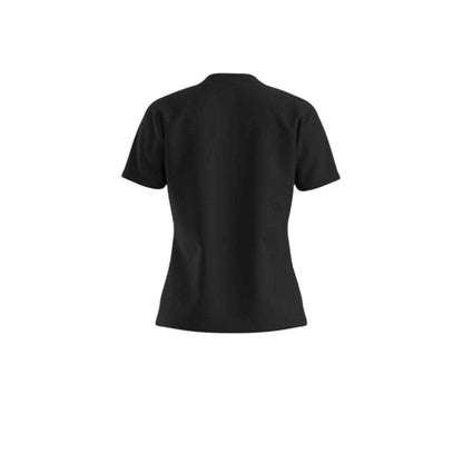 Black - Back - Hugo Womens-Ladies Heart Logo T-Shirt