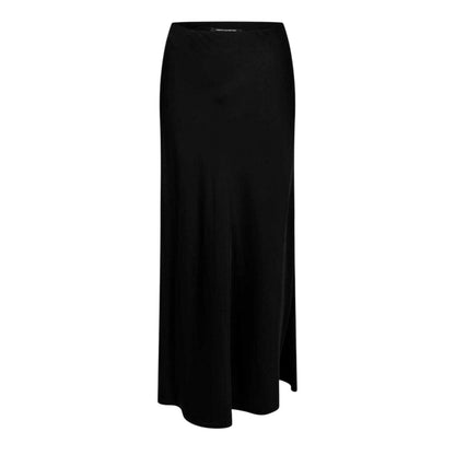 Black - Front - French Connection Womens-Ladies Plain Maxi Skirt