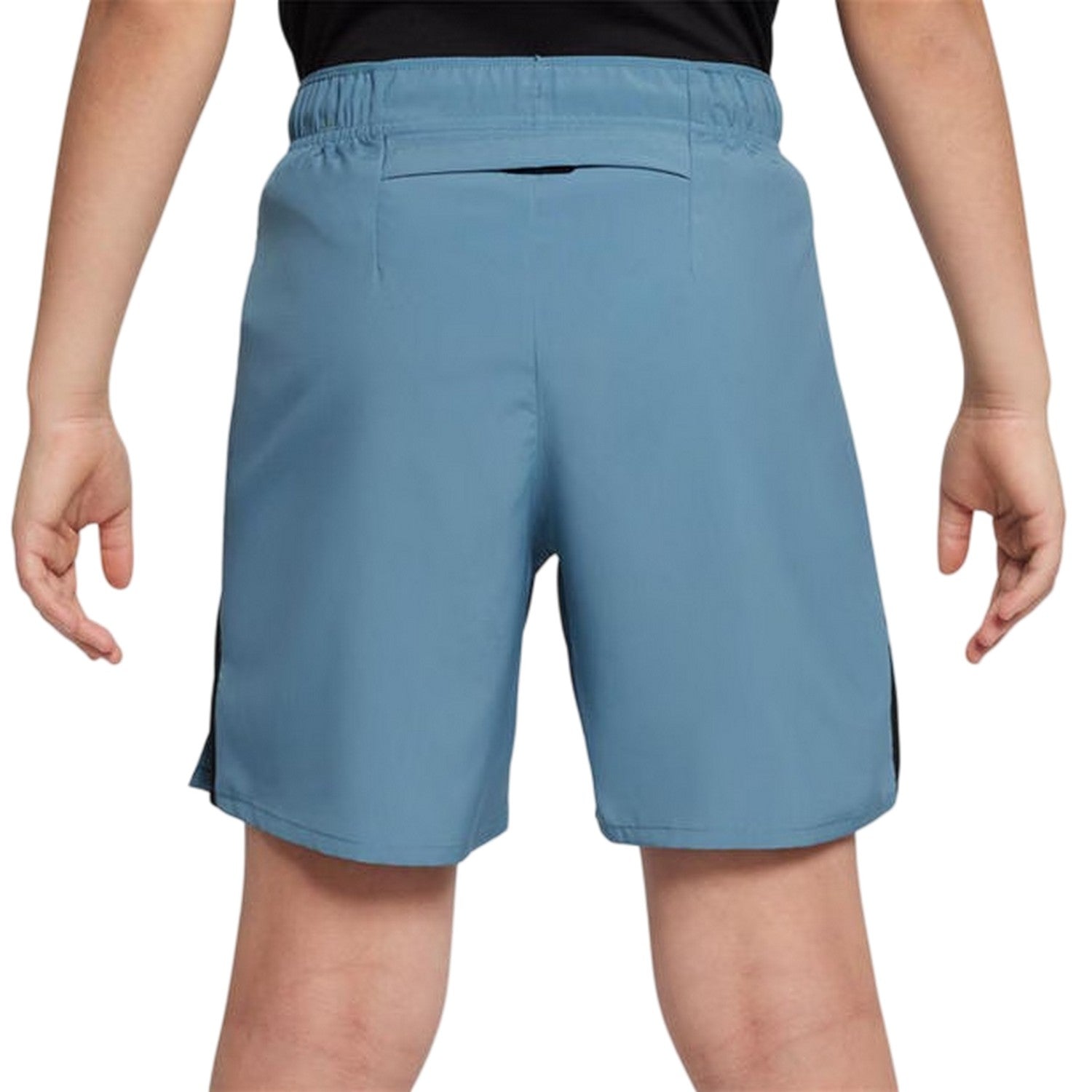 Smokey Blue - Back - Nike Boys Challenger Dri-FIT Shorts