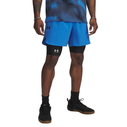 Atlantic - Front - Under Armour Mens 6 Vanish Elite Running Shorts