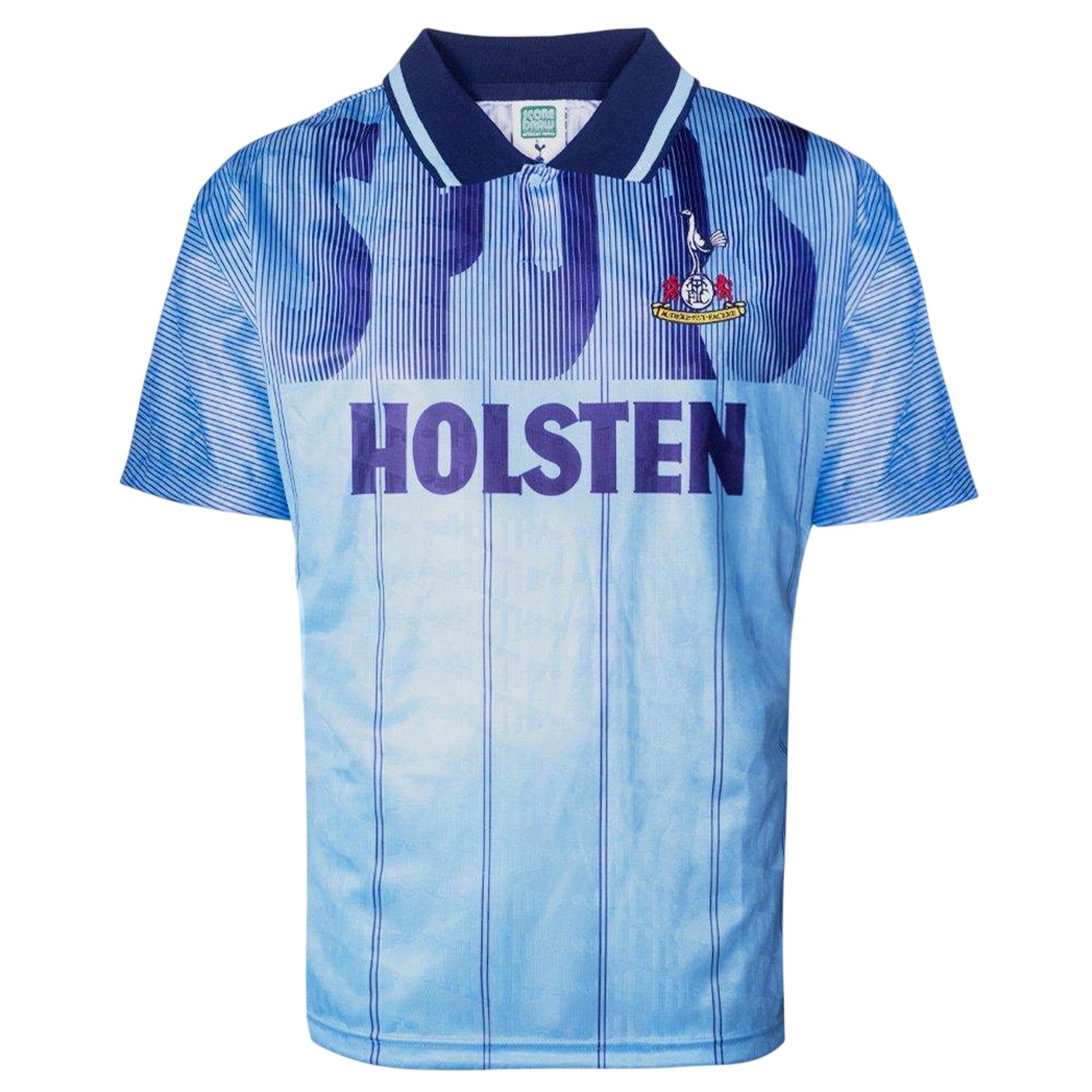 Blue-Black - Front - Score Draw Mens 1992 Tottenham Hotspur FC Football Shirt