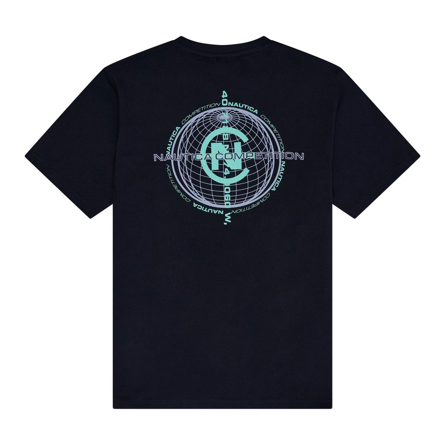 Black - Back - Nautica Mens Bali T-Shirt
