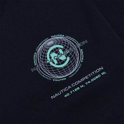 Black - Side - Nautica Mens Bali T-Shirt