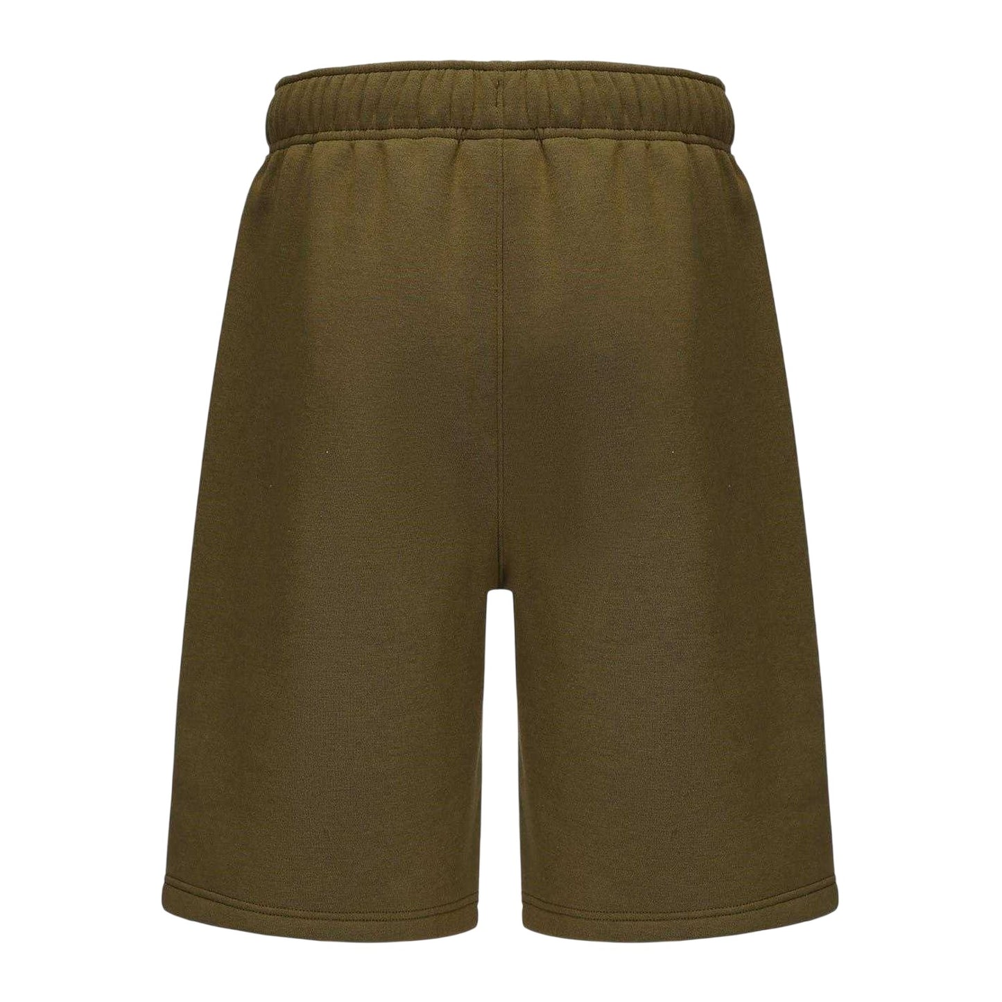 Army Green - Back - Slazenger Mens Fleece Shorts