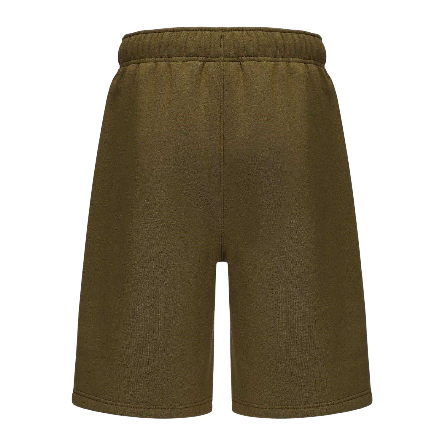 Army Green - Back - Slazenger Mens Fleece Shorts