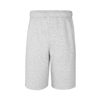 Grey Marl - Back - Slazenger Mens Fleece Shorts
