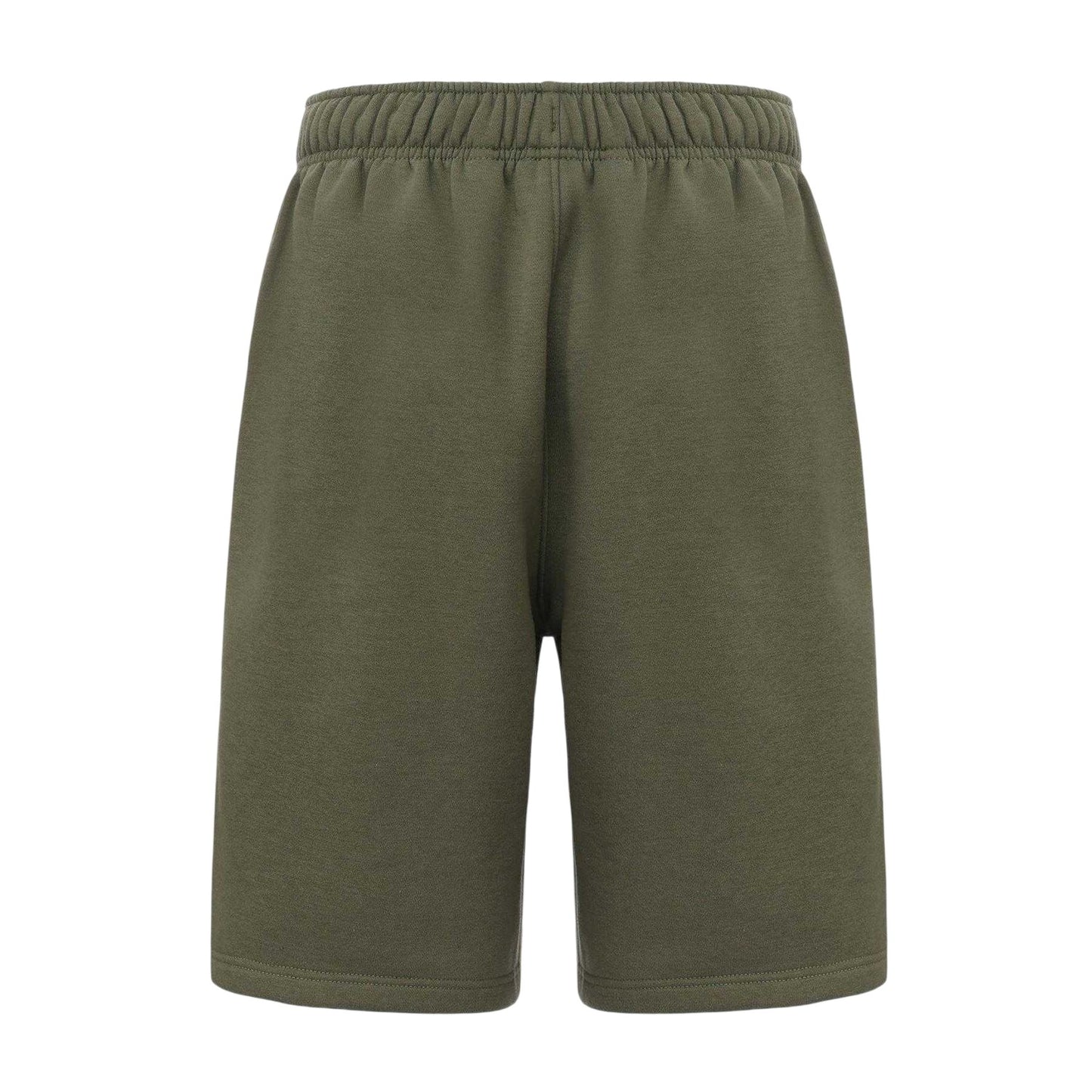 Khaki Green - Back - Slazenger Mens Fleece Shorts