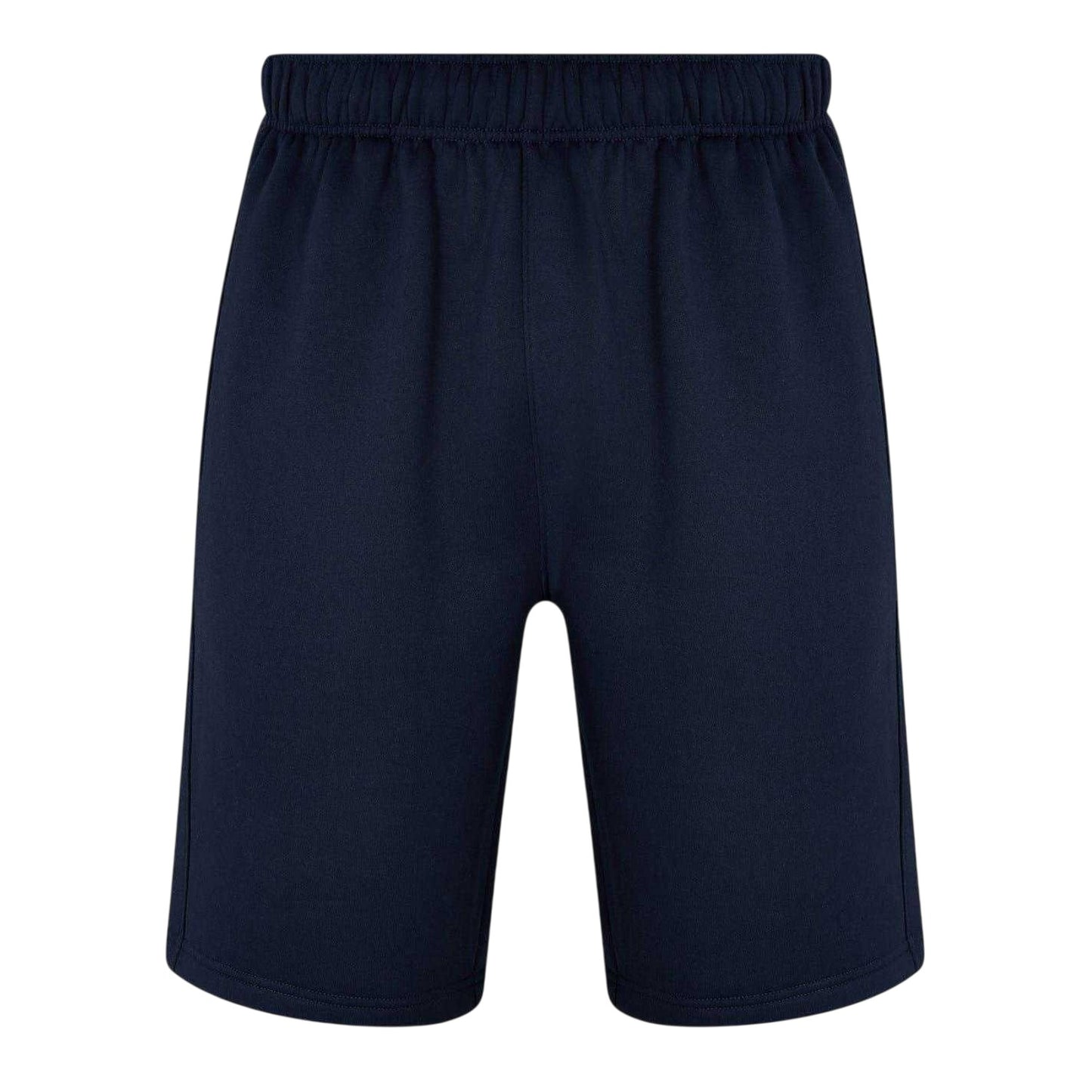 Navy - Back - Slazenger Mens Fleece Shorts