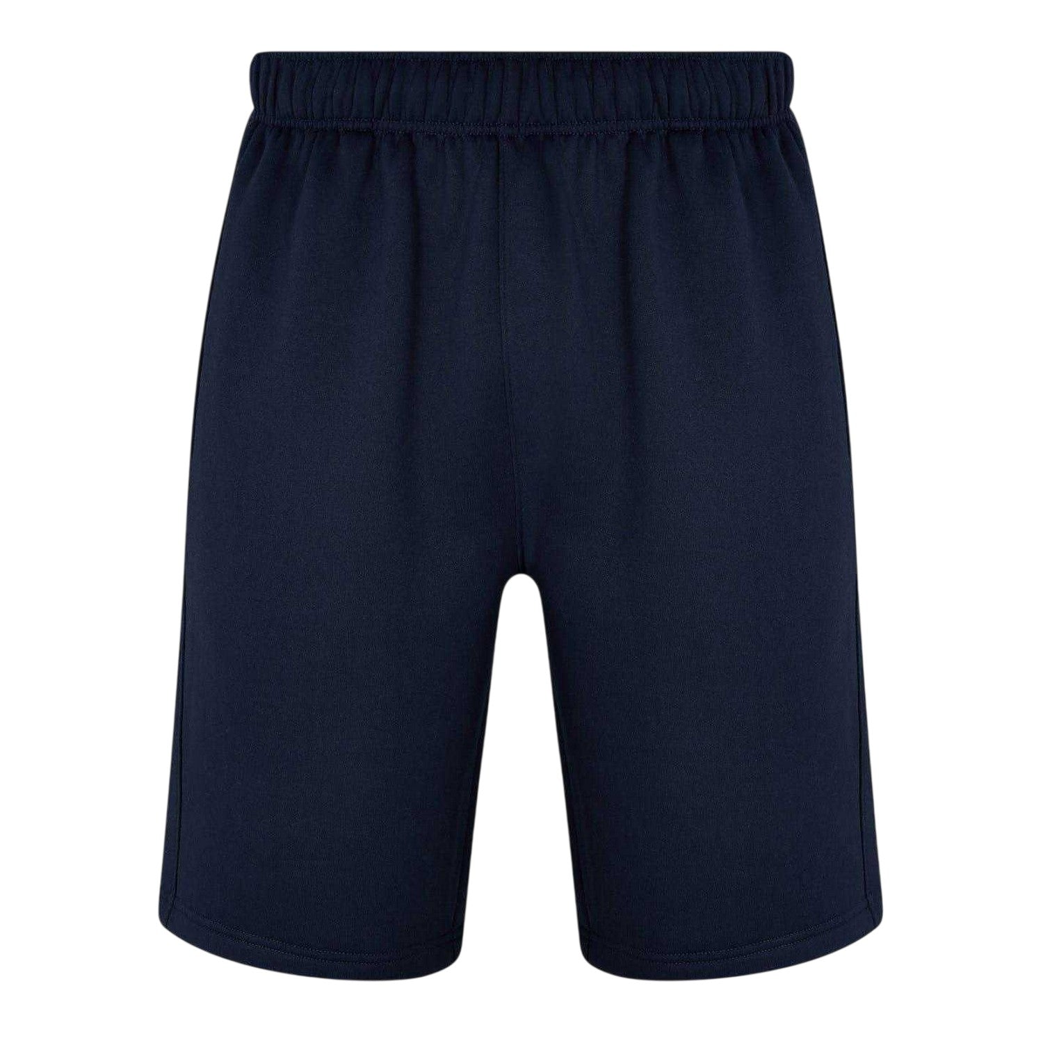Navy - Back - Slazenger Mens Fleece Shorts