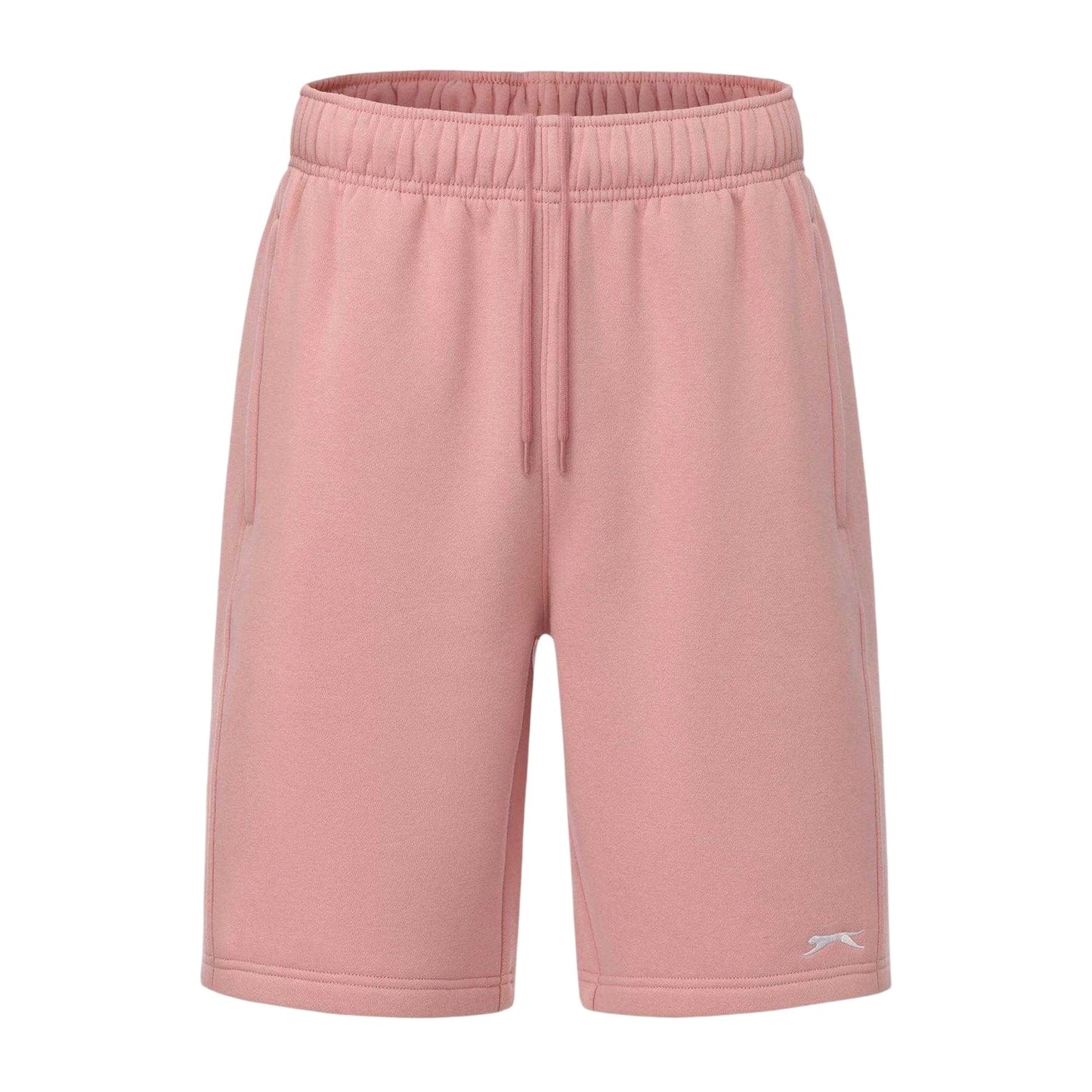 Pink - Front - Slazenger Mens Fleece Shorts