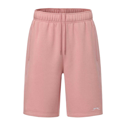 Pink - Front - Slazenger Mens Fleece Shorts