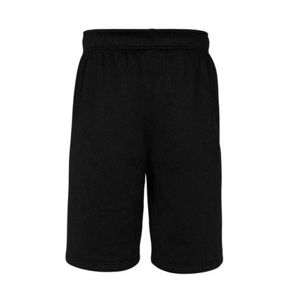 Black - Back - Slazenger Mens Fleece Shorts