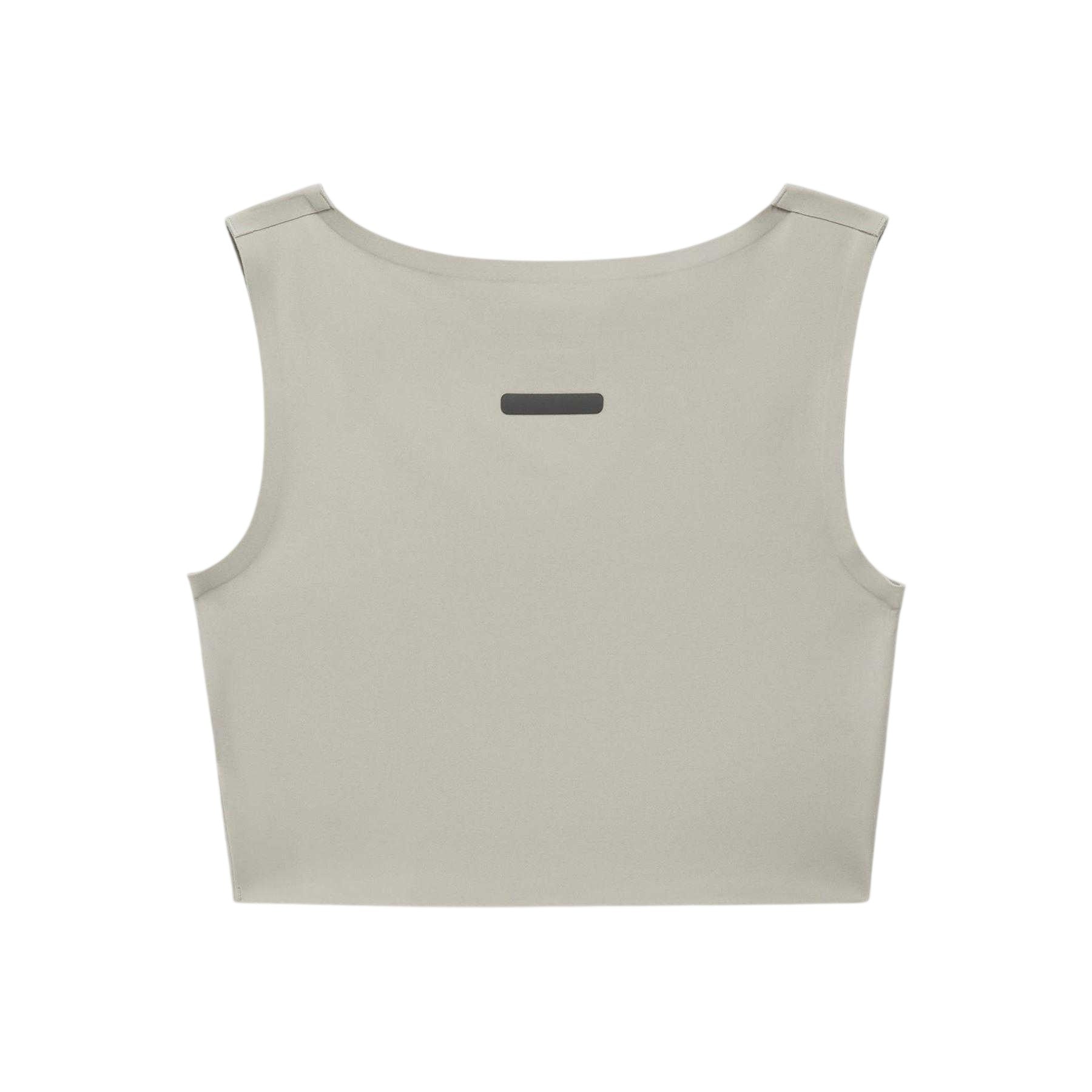 Sesame - Back - Adidas Womens-Ladies Fear Of God Minimalist Knitted Tank Top