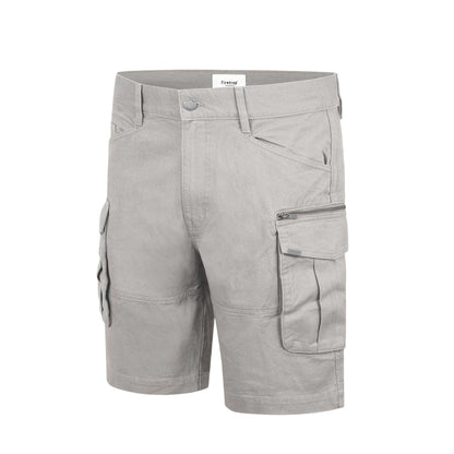 Beige - Side - Firetrap Mens BTK Shorts