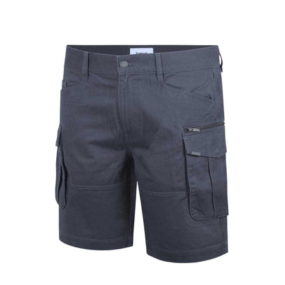 Charcoal - Side - Firetrap Mens BTK Shorts