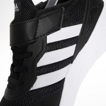 Black - Pack Shot - Adidas Childrens-Kids Nebzed Elastic Trainers