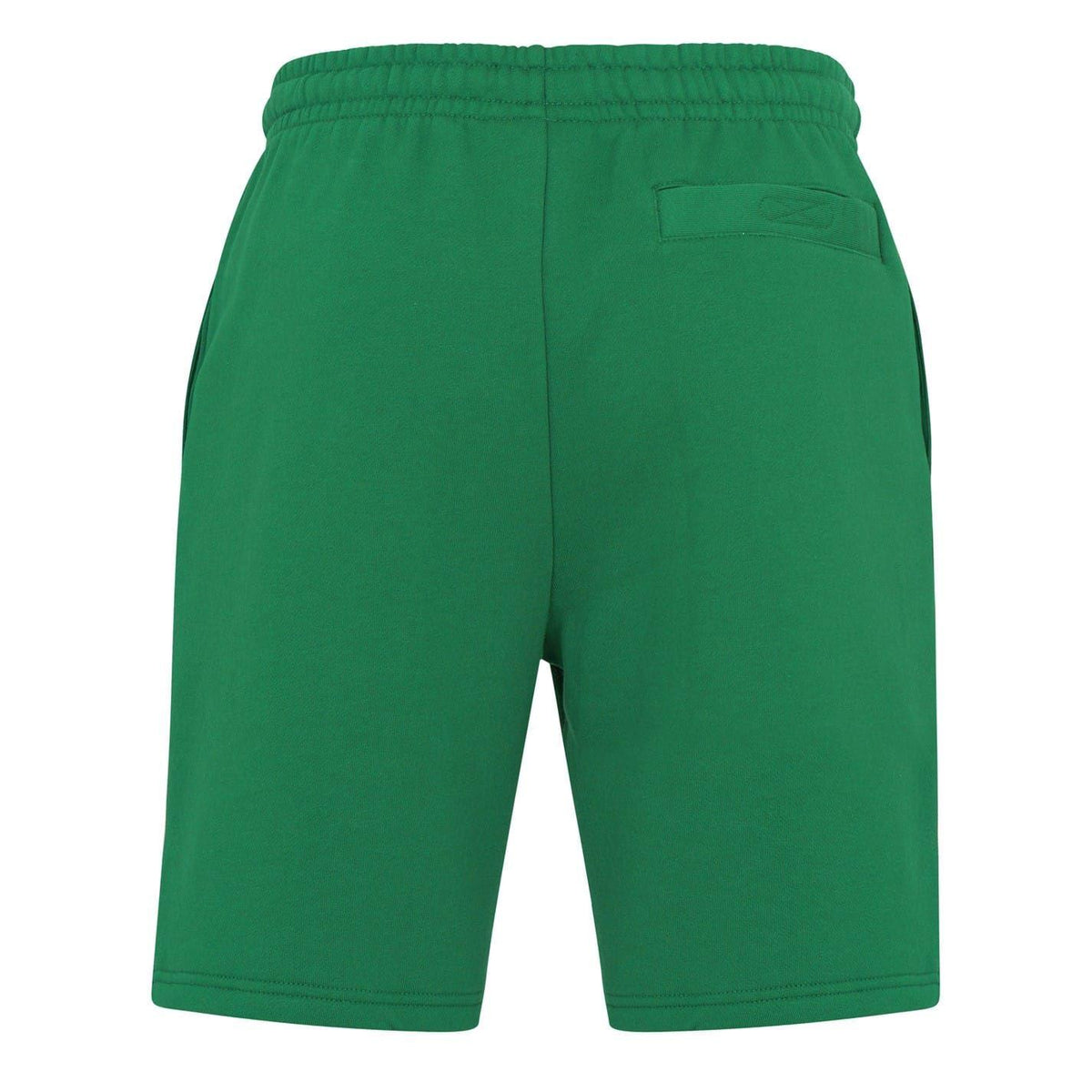 Green - Close up - Lacoste Mens Fleece Shorts