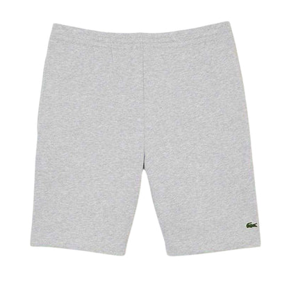 Light Grey - Front - Lacoste Mens Fleece Shorts