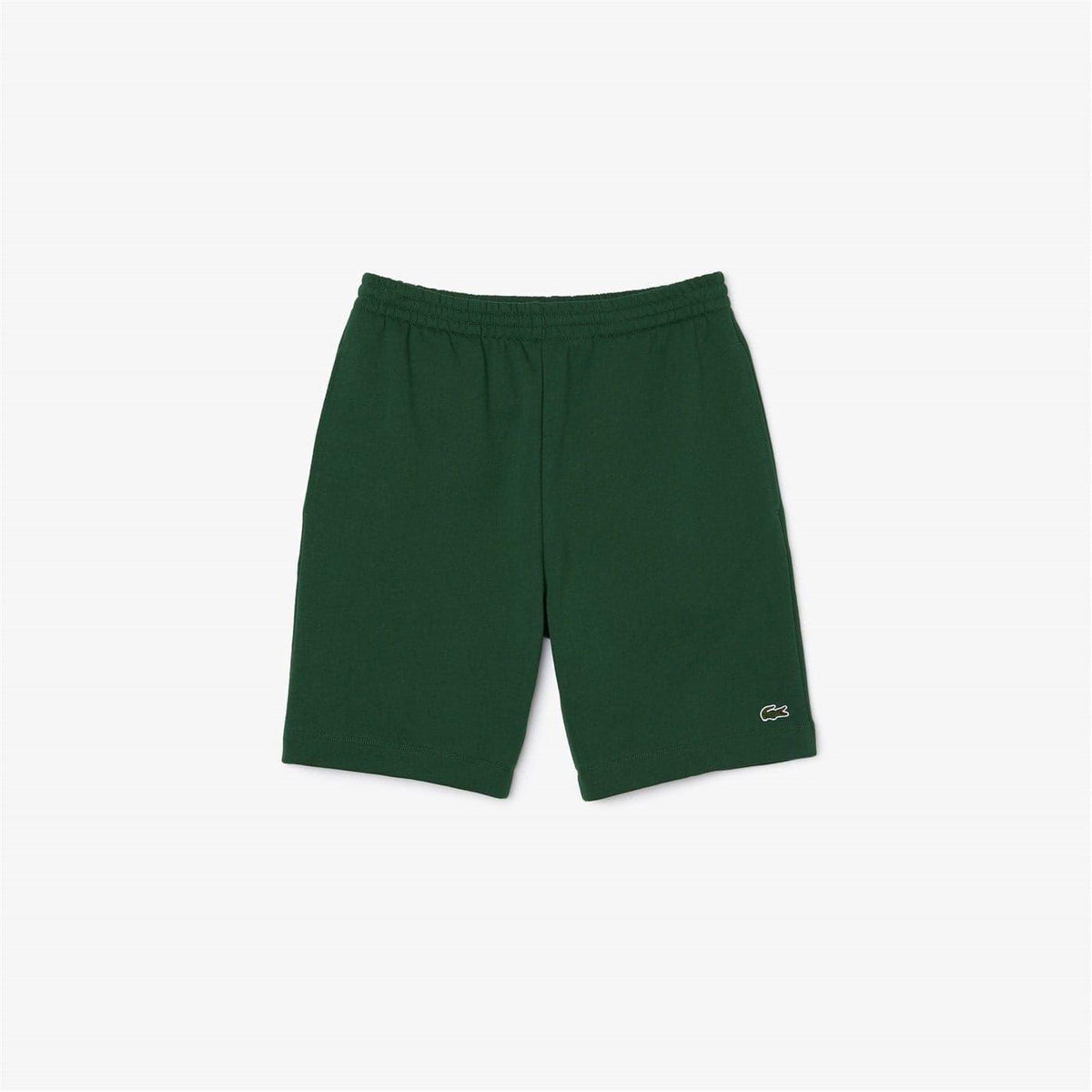 Green - Front - Lacoste Mens Fleece Shorts