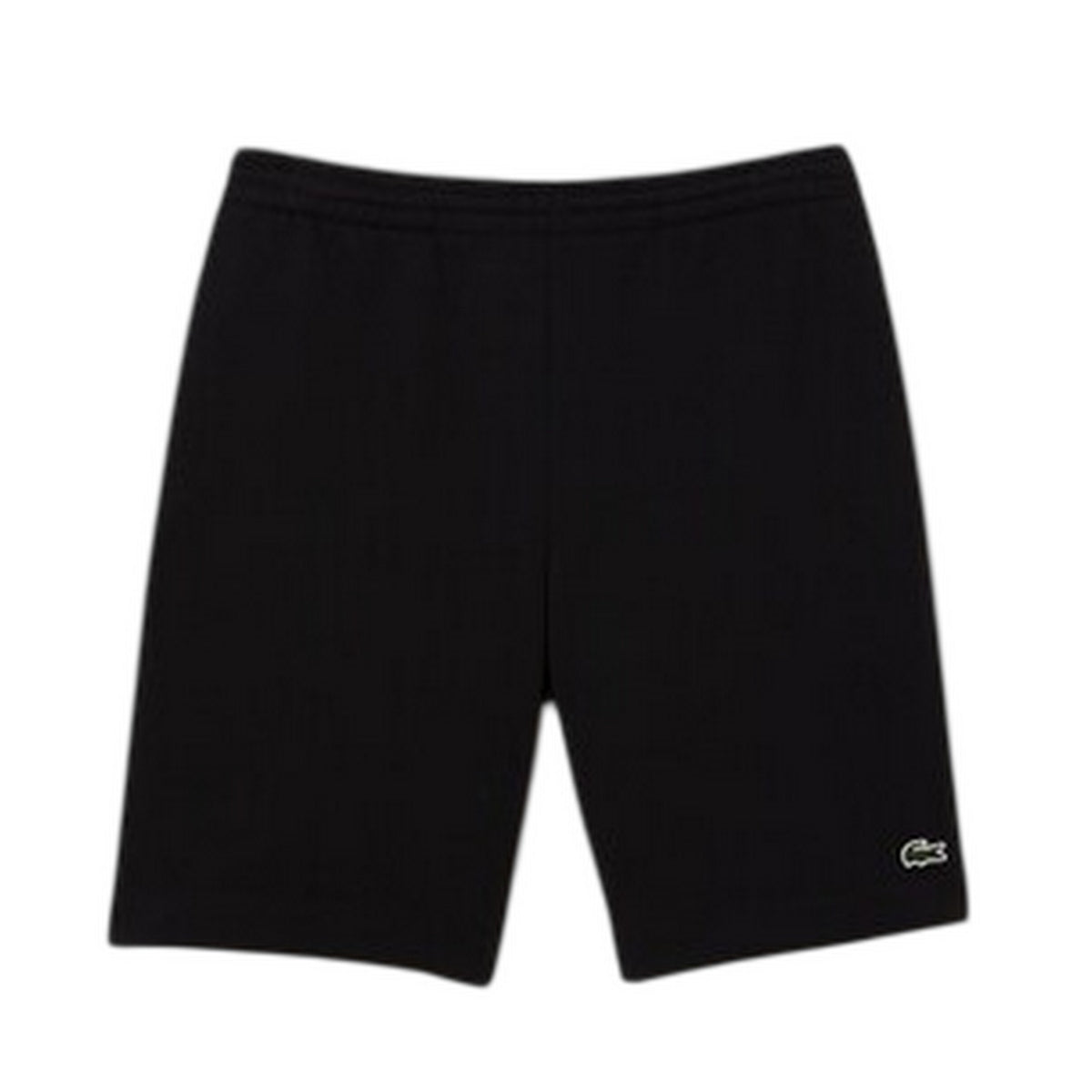 Black - Front - Lacoste Mens Fleece Shorts