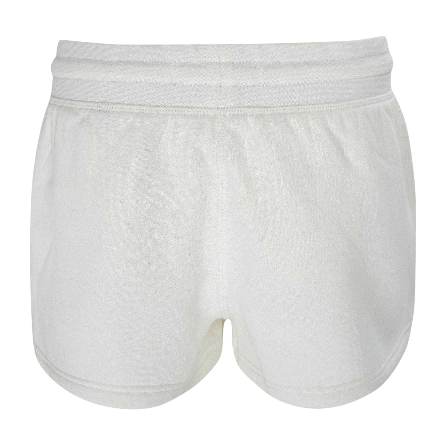 Vintage White - Back - Jack Wills Womens-Ladies Logo Sweat Shorts