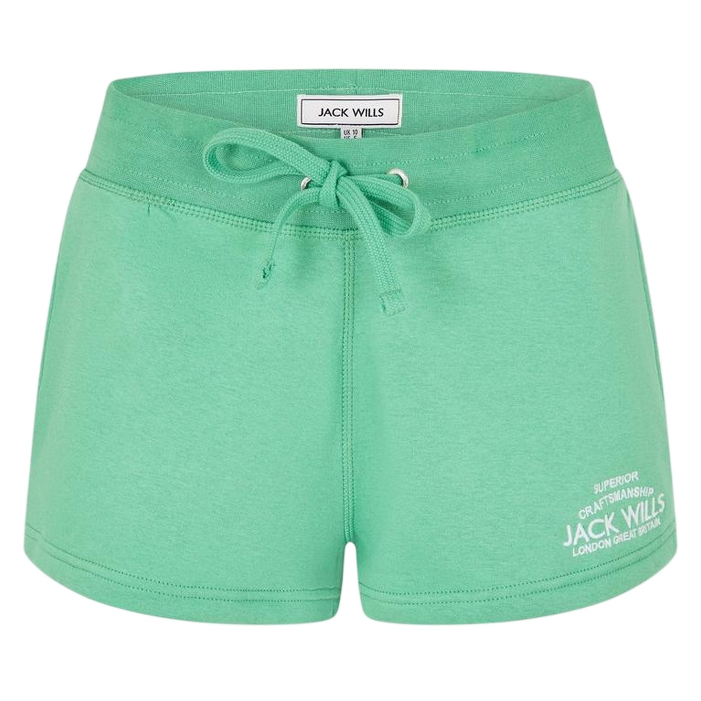 Clover - Front - Jack Wills Womens-Ladies Logo Sweat Shorts