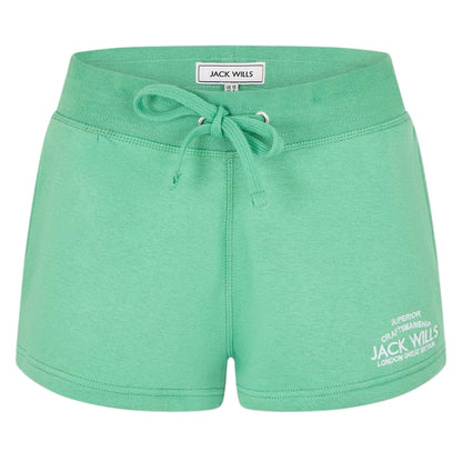 Clover - Front - Jack Wills Womens-Ladies Logo Sweat Shorts