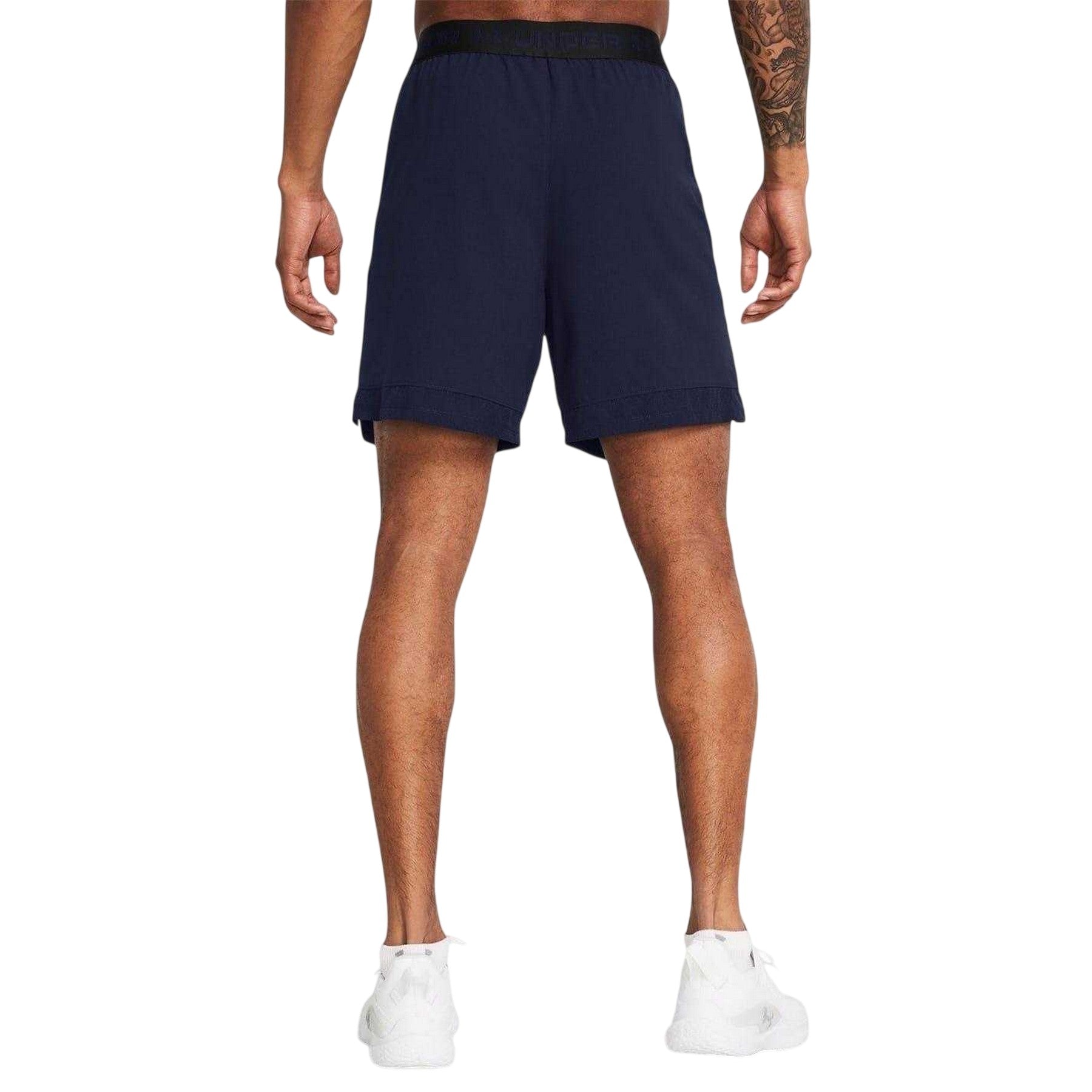 Midnight Navy - Back - Under Armour Mens Vanish Shorts
