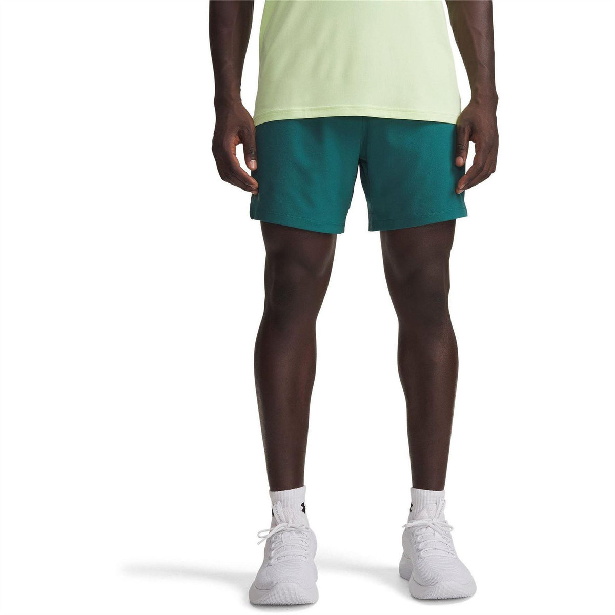 Green - Back - Under Armour Mens Vanish Shorts