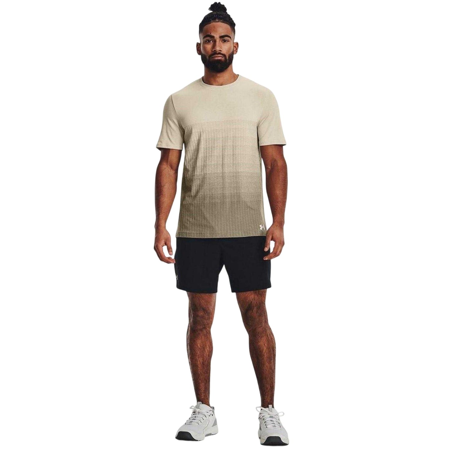 Black - Side - Under Armour Mens Vanish Shorts