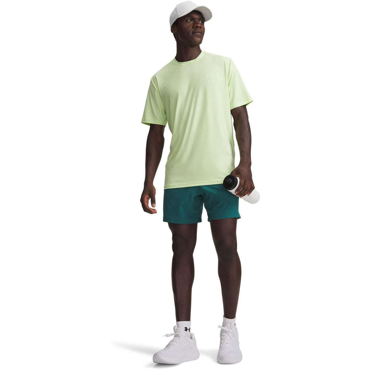 Green - Pack Shot - Under Armour Mens Vanish Shorts