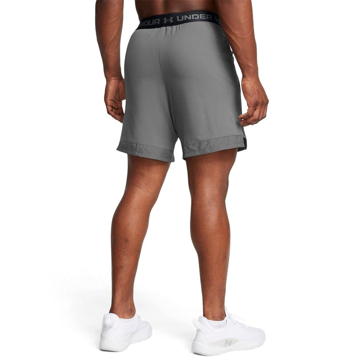 White Castlerock - Side - Under Armour Mens Vanish Shorts