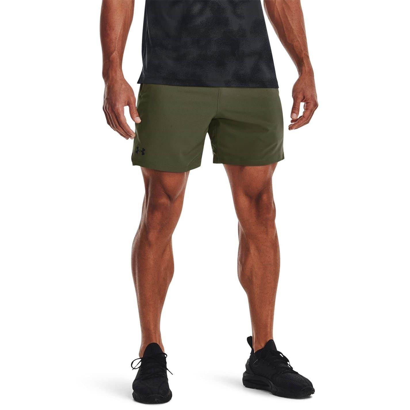 Marine OD Green - Back - Under Armour Mens Vanish Shorts