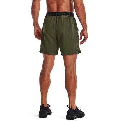 Marine OD Green - Side - Under Armour Mens Vanish Shorts