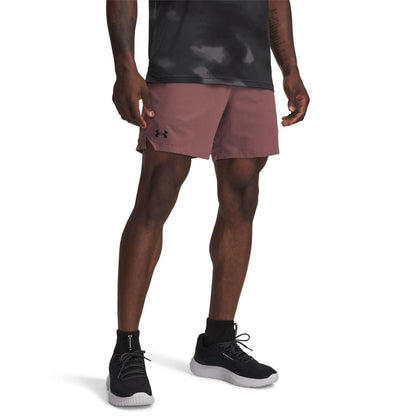 Maroon - Front - Under Armour Mens Vanish Shorts