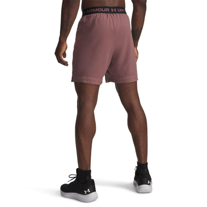 Maroon - Back - Under Armour Mens Vanish Shorts