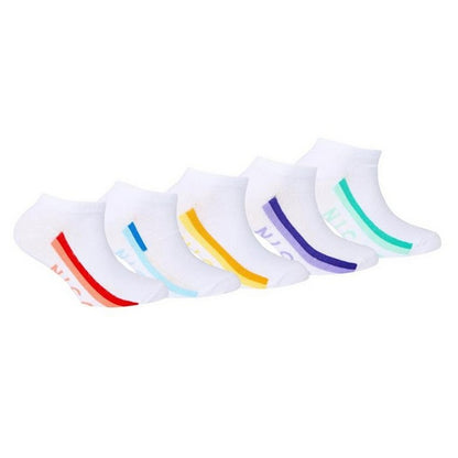Multicoloured - Front - Nicce Childrens-Kids Lamari Liner Socks (Pack of 5)