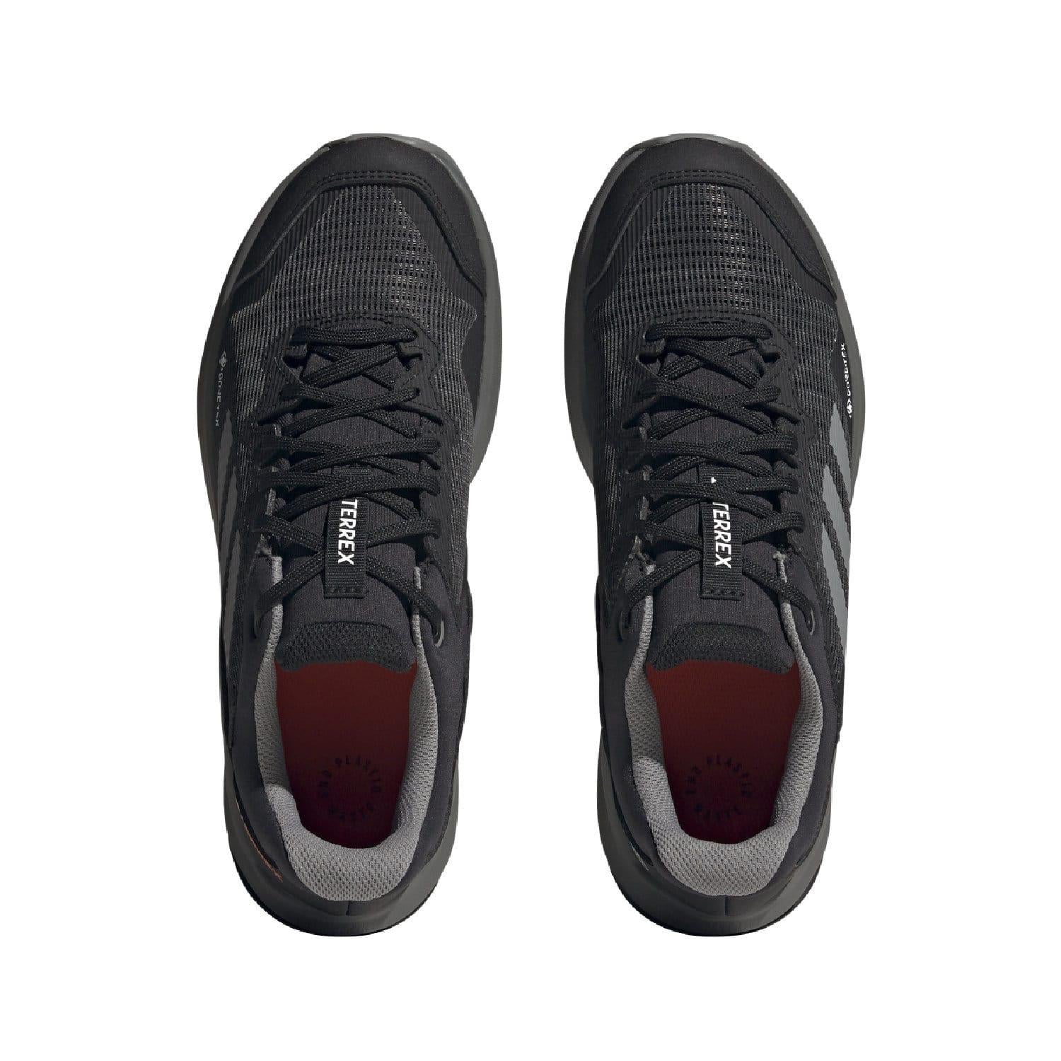 Black - Side - Adidas Mens Terrex Trail Rider GORE-TEX Running Trainers