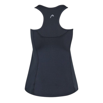 Blue - Back - Head Womens-Ladies Ava Scoop Neck Tank Top