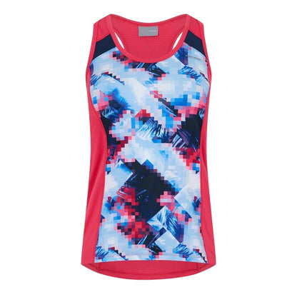 Pink - Front - Head Womens-Ladies Ava Scoop Neck Tank Top