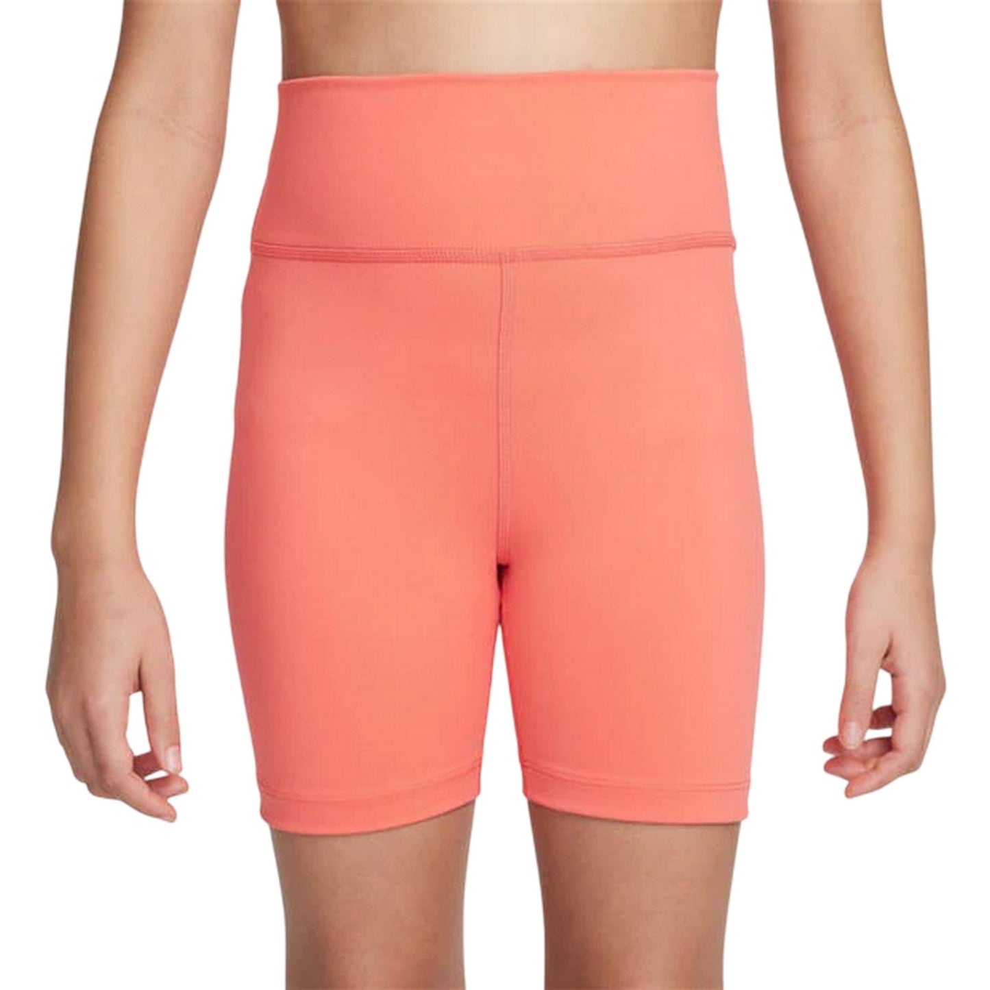 Green - Back - Nike Girls Dri-FIT Compression Shorts