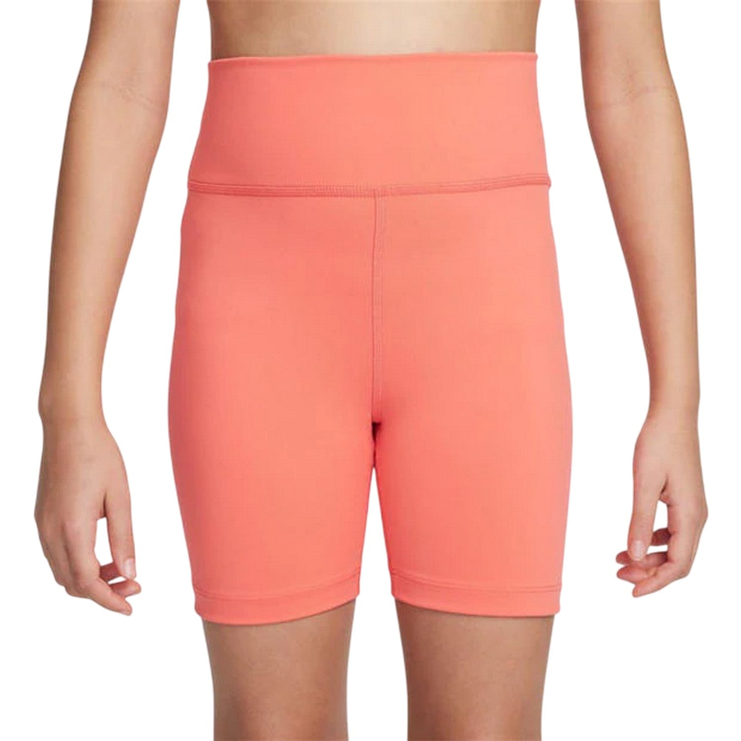 Green - Back - Nike Girls Dri-FIT Compression Shorts